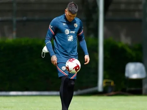 Nico Castillo reaparece en las prácticas del América