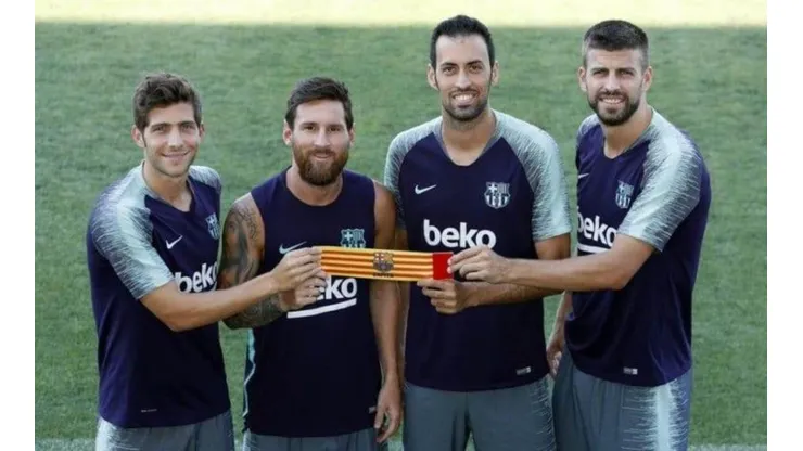 Messi sigue siendo el capitán del Barça