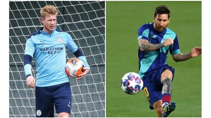 El belga no se mostró mayormente afectado por el fallido fichaje de Messi en el City.