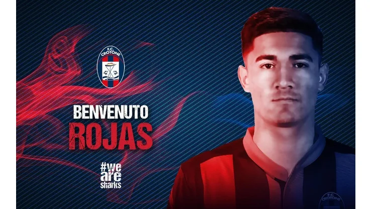 Luis Rojas anunciado como refuerzo del Crotone.