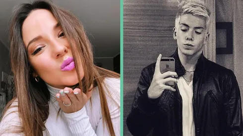 Kel Calderón junto a su hermano Nano Calderón.