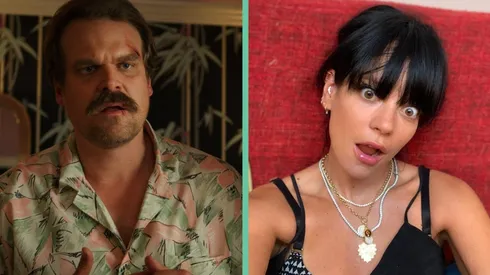 David Harbour cobró relevancia al protagonizar "Stranger Things", mientras que Lilly Allen es una reconocida cantante del Reino Unido.