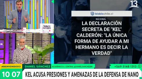 Amaro Gómez-Pablos dio a conocer la perspectiva de "Bienvenidos", sobre su compañera Raquel Argandoña.
