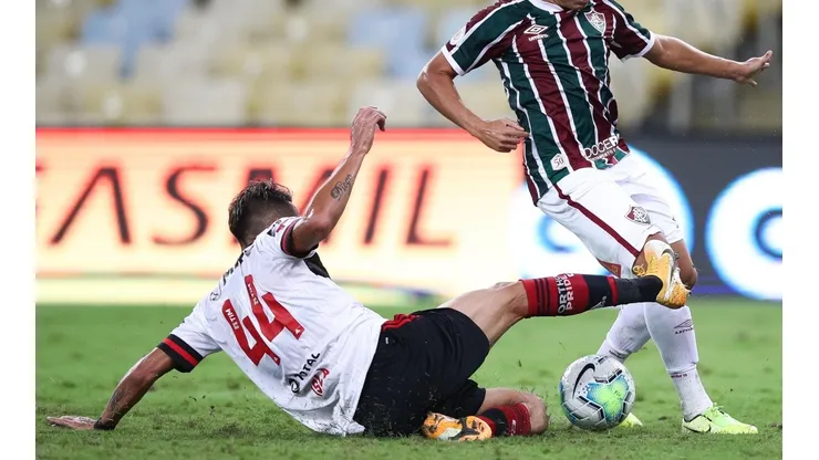 Isla fue una locomotora en el triunfo del Flamengo