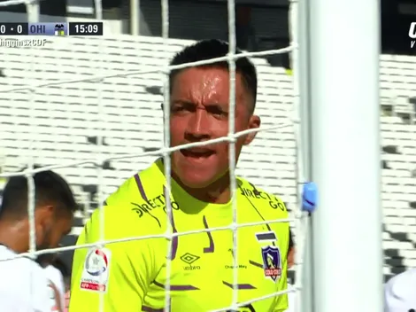 Miguel Pinto demuestra toda su furia en Colo Colo