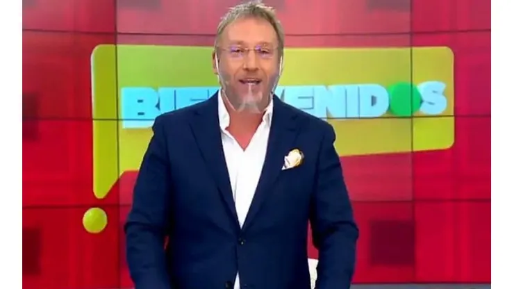 El animador volvió esta semana a las pantallas de Canal 13 para reemplazar a Tonka Tomicic en "Bienvenidos".