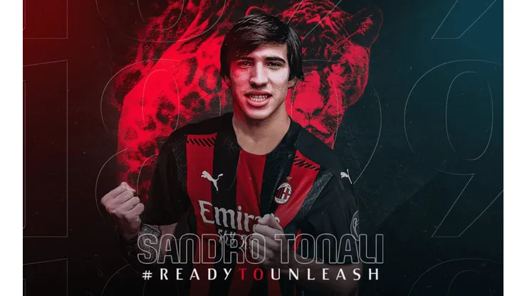 Sandro Tonali es nuevo jugador de AC Milan