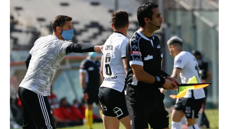 El técnico celeste quedó conforme por la victoria de su equipo ante el Cacique.