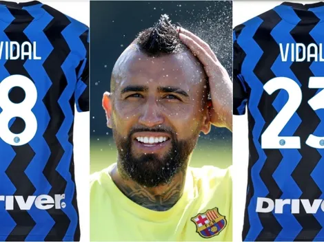 ¿Qué número de camiseta tendrá Vidal en Inter?