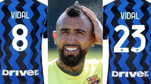 Arturo Vidal tendrá que elegir dorsal cuando llegue al Inter de Milán y las opciones son variadas
