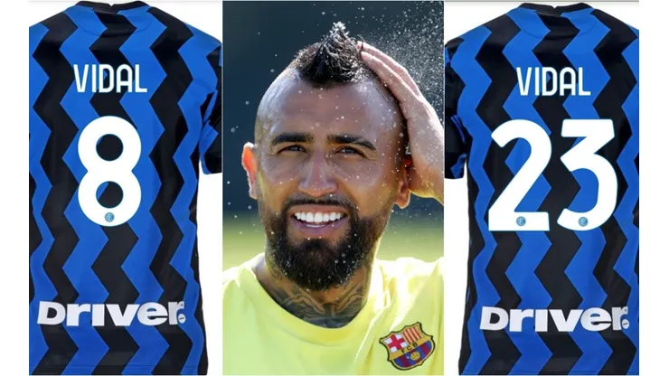 Arturo Vidal tendrá que elegir dorsal cuando llegue al Inter de Milán y las opciones son variadas