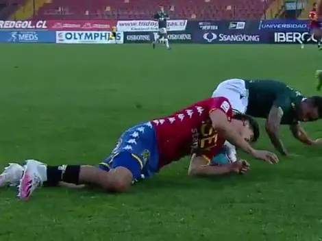 Thomas Galdames tranca con la cabeza en Unión Española