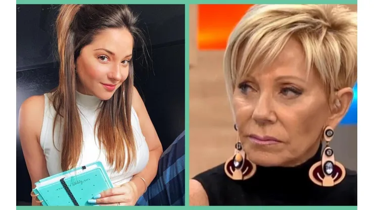 Kel Calderón junto a su madre Raquel Argandoña.
