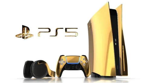 PlayStation 5 dorada en preventa
