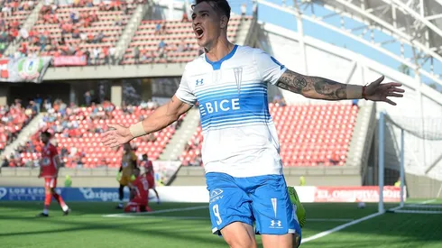 Zampedri ya piensa en el partido de la Libertadores.