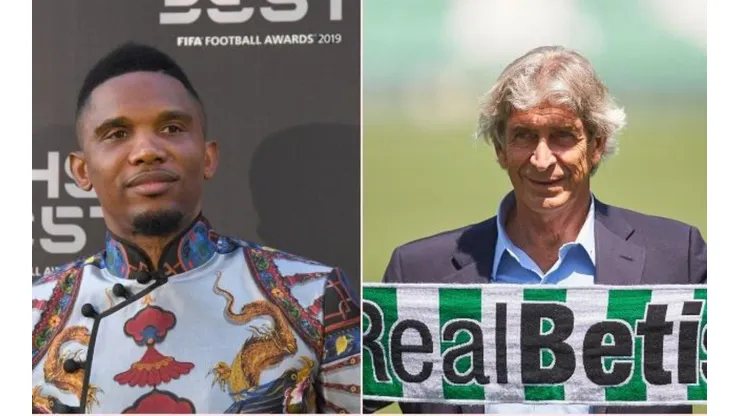 Eto'o le pone sus fichas al Betis de Pellegrini