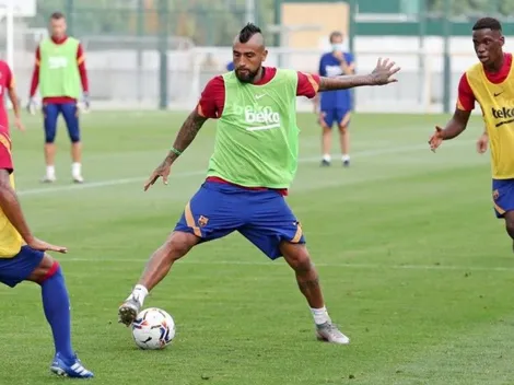 "Haciendo lo que me gusta": Vidal luce práctica esperando al Inter