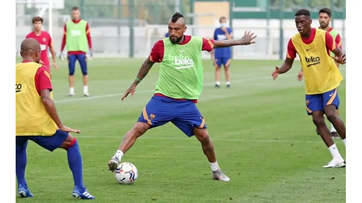 Vidal se motiva mientras se define su futuro en el Inter