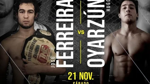 Ferreira defenderá su cinturón ante Oyarzún