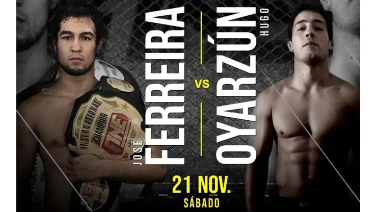 Ferreira defenderá su cinturón ante Oyarzún