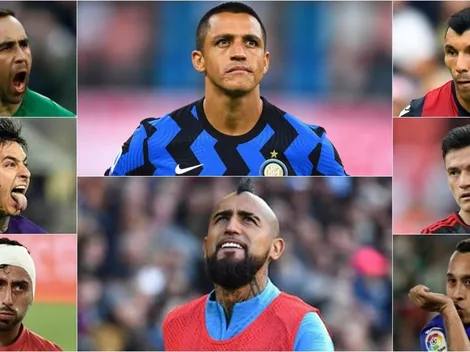 Pocos y viejos, la cruda realidad de los futbolistas chilenos en Europa