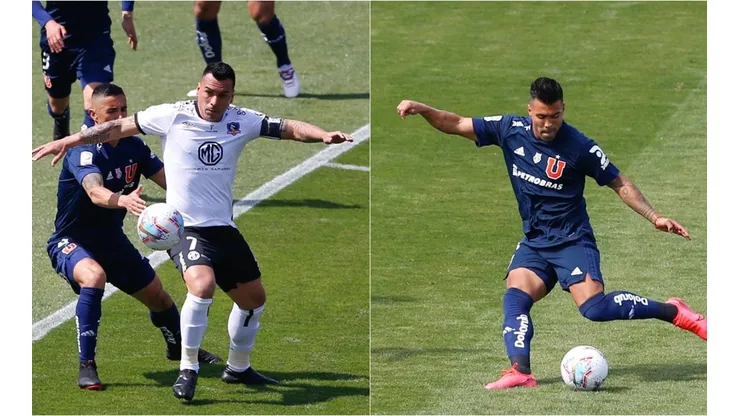 Esteban Paredes y Gonzalo Espinoza anotaron los goles del empate entre Universidad de Chile y Colo Colo