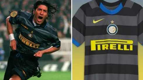 La camiseta que usará Alexis Sánchez -y posiblemente Arturo Vidal- recuerda a la usada por Bam Bam cuando consiguió la Copa de la UEFA junto a los lombardos