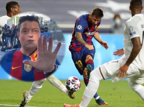 Hincha loco sufre más por Messi que por su leucemia y separación