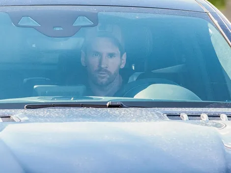 Messi llega hora y media antes en su regreso al Barcelona