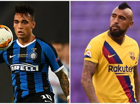 Barcelona ofrece gratis a Vidal al Inter para bajarle el precio a Lautaro