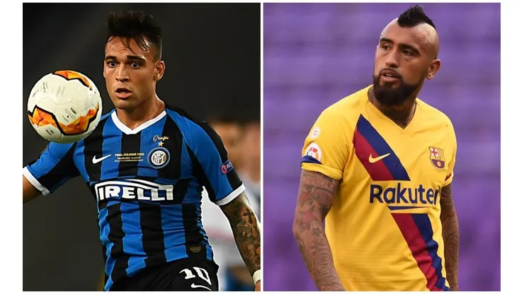 Lautaro Martínez es el objetivo del Barcelona y como "gesto", liberarían a Arturo Vidal para que vaya al cuadro de Antonio Conte.