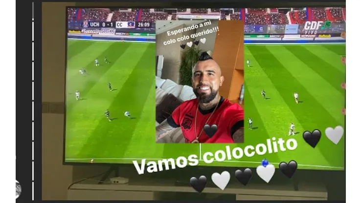 Vidal y el superclásico de Colo Colo ante la U.