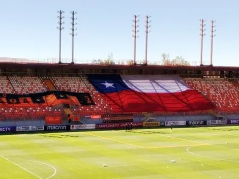 Cobreloa rinde homenaje a 60 socios fallecidos con una bandera gigante