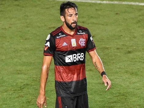 Isla arranca como titular en el duelo de Flamengo ante Fortaleza