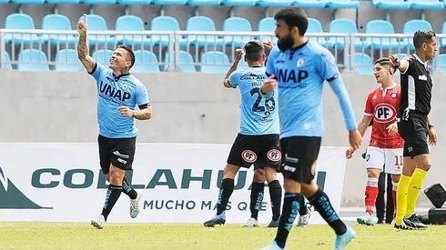 El delantero fue la figura del partido entre Iquique y Huachipato.