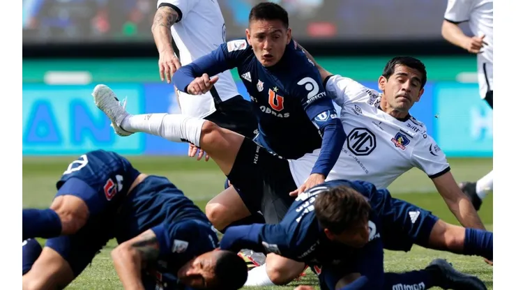 Universidad de Chile y Colo Colo repartieron puntos en el Estadio Nacional.