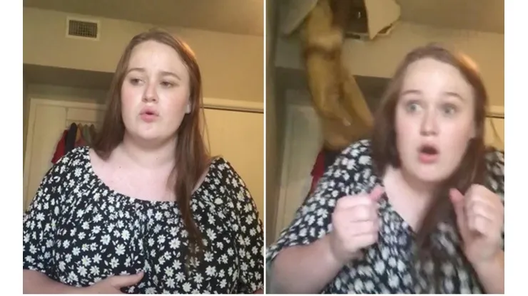 La joven aseguró que quedó impactada y no sabía qué decir en los primeros instantes.