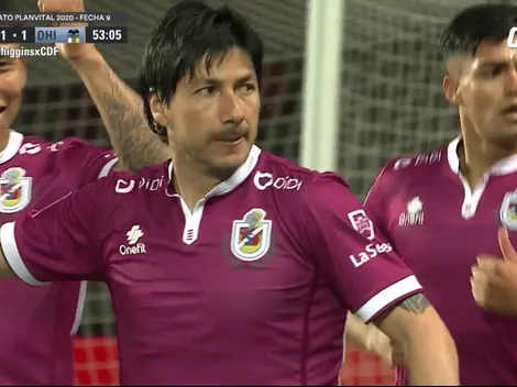 Jaime Valdés anota un recontra golazo ante O'Higgins