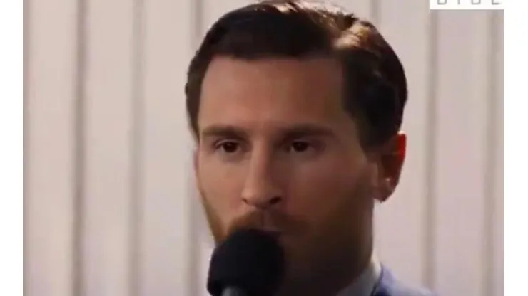 Messi a los Leonardo Di Caprio