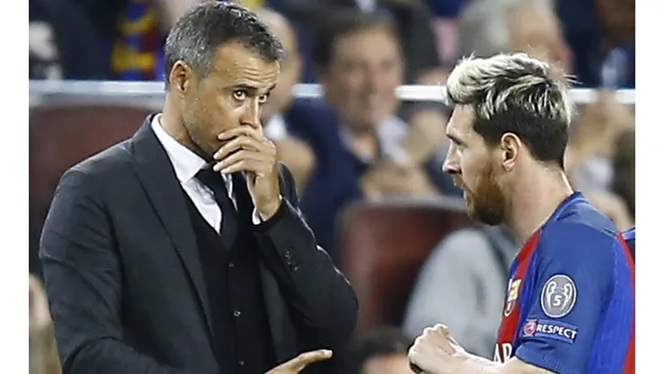 El técnico español entregó su opinión sobre la situación de Messi.