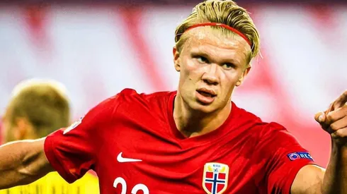 Haaland hace historia con su selección