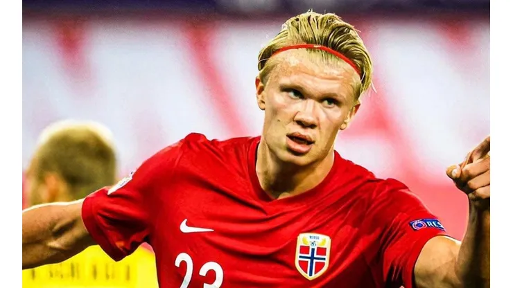 Haaland hace historia con su selección