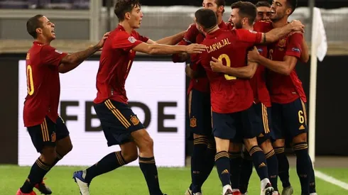 España igualó en los segundos finales del partido ante Alemania