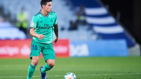 James Rodríguez en sus últimos partidos en el Real Madrid
