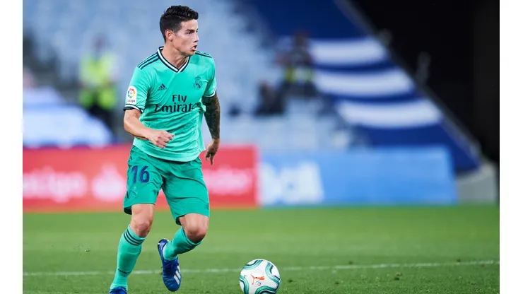 James Rodríguez en sus últimos partidos en el Real Madrid