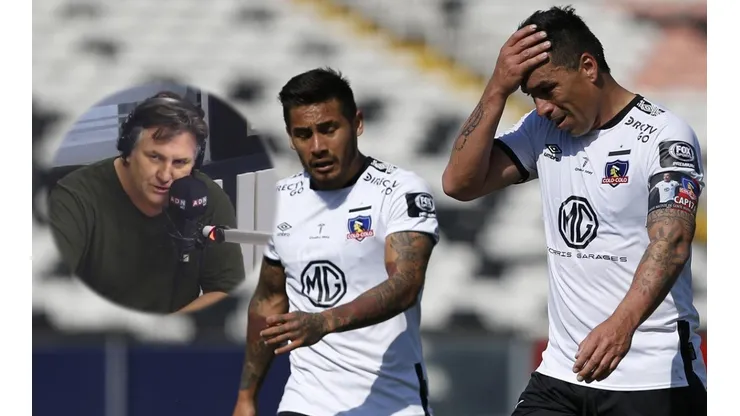 Luka Tudor en la previa del superclásico de Colo Colo.
