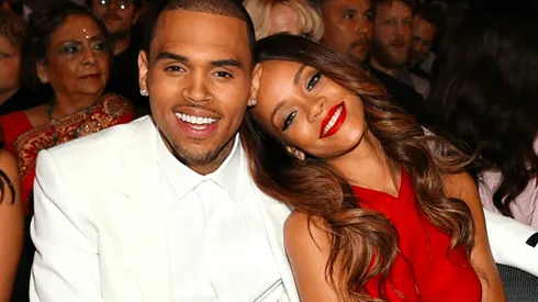 Chris Brown y Rihanna en uno de los tantos eventos en que compartieron juntos.