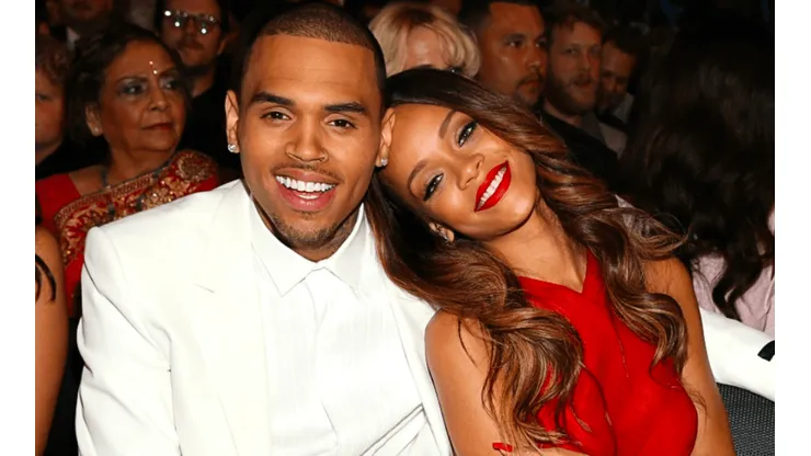 Chris Brown y Rihanna en uno de los tantos eventos en que compartieron juntos.