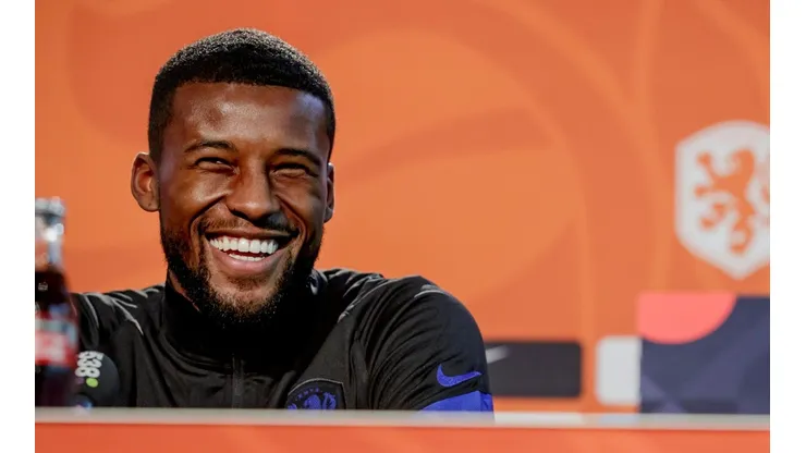 Wijnaldum no entró en detalles de su posible arribo al Barça
