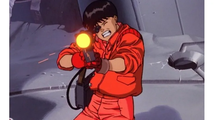 Kaneda se enfrenta a Tetsuo en "Akira".